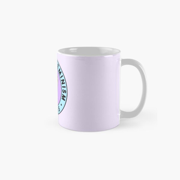 Inclusive Feminism Always • riotcakes • Pastel Round Design Tasse (Standard)