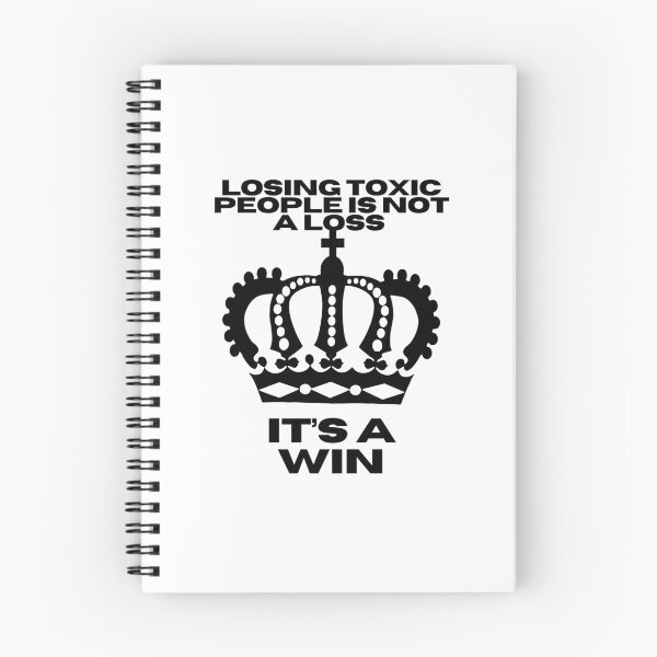 Item preview, Losing Toxic People Is a Win Friend Love designed and sold by BookOfE.
