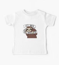 Feminist Sloth "Smash the Patriarchy" Baby Tee