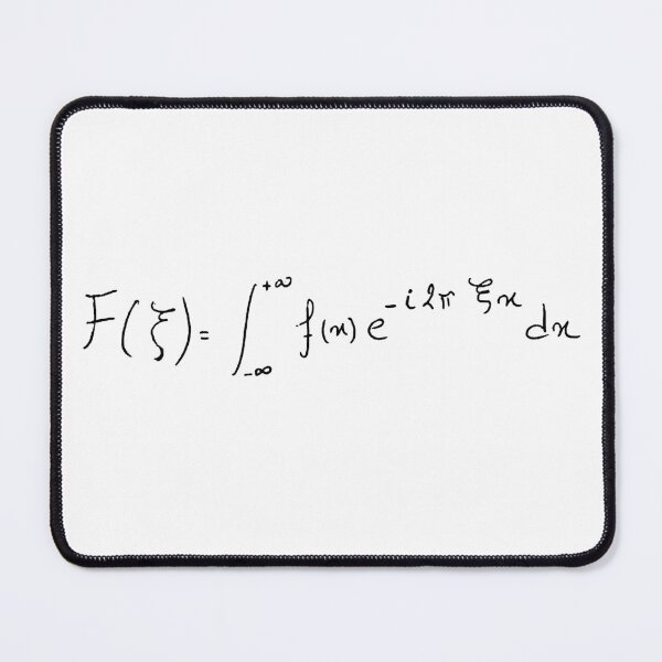 Item preview, fourier transform equation handwritten designed and sold by NoetherSym.