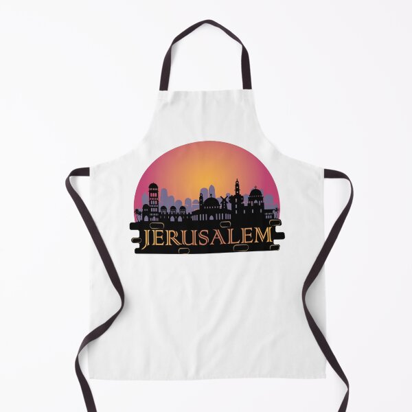 Item preview, Jerusalem Old City Skyline Israel Travel  designed and sold by TheInkElephant.