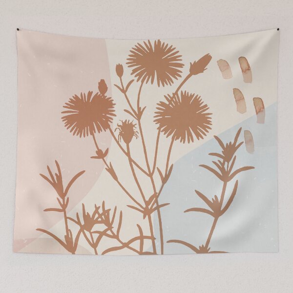 Item preview, Wild Flowers in Pastels 1 designed and sold by ArticraftShop.