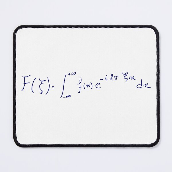 Item preview, fourier transform equation handwritten designed and sold by NoetherSym.