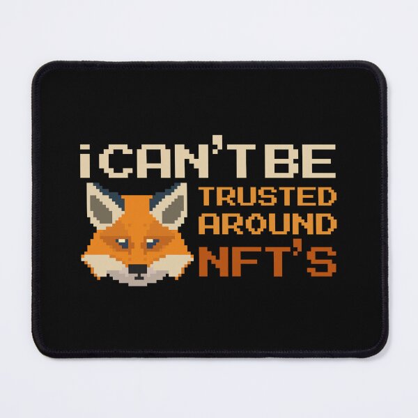 Artikelvorschau, NFT Crypto Pixel Art, mir kann in der Nähe von NFTs nicht vertraut werden entworfen und verkauft von Maria Garcia.