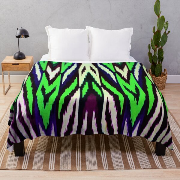 Item preview, The beams Uzbek ikat classical called atlas pattern designed and sold by LeFabriqueOuz.