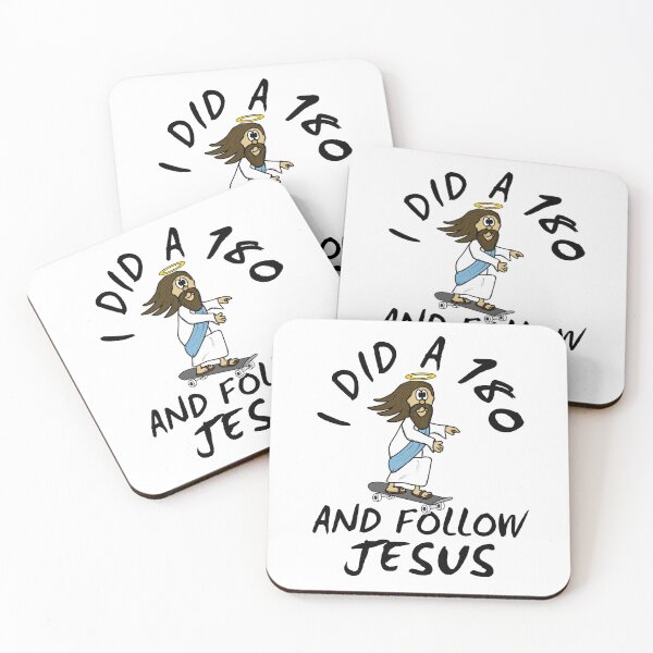 Item preview, Christian Skateboarder, I Did A 180 And Follow Jesus designed and sold by doodlerob.