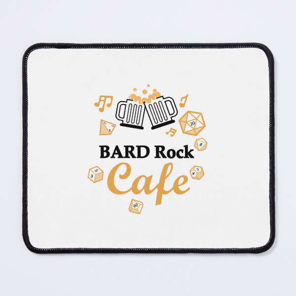 Item preview, Bard Rock Cafe Jazzy Logo designed and sold by bardrockcafe.
