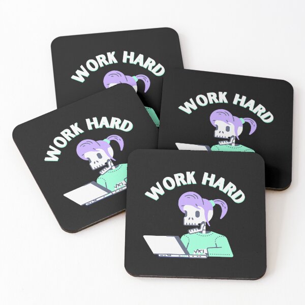 Item preview, Work Hard designed and sold by Disturbing Wonderland.