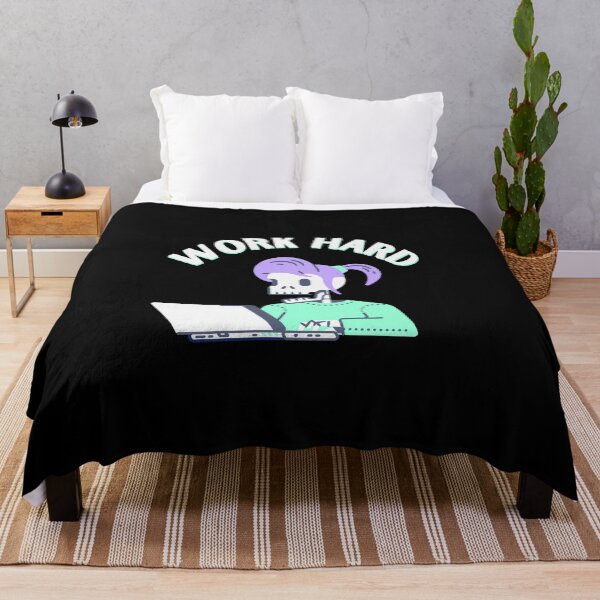 Item preview, Work Hard designed and sold by Disturbing Wonderland.
