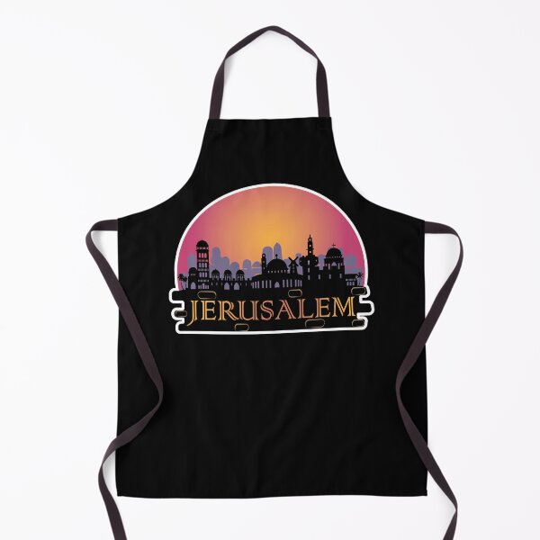 Item preview, Jerusalem Skyline Israel Travel  designed and sold by TheInkElephant.