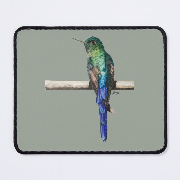 Item preview, Little multicolored hummingbird | bird lover designed and sold by NathBros.