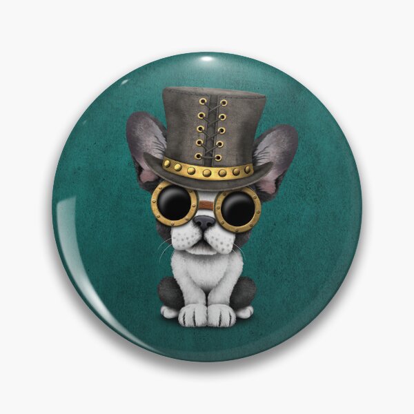 Item preview, Steampunk French Bulldog Puppy  designed and sold by JeffBartels.