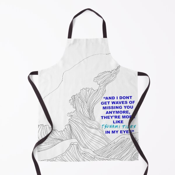 Item preview, Tsunami Tides Ed Sheeran Song Quote designed and sold by sarahgloria.