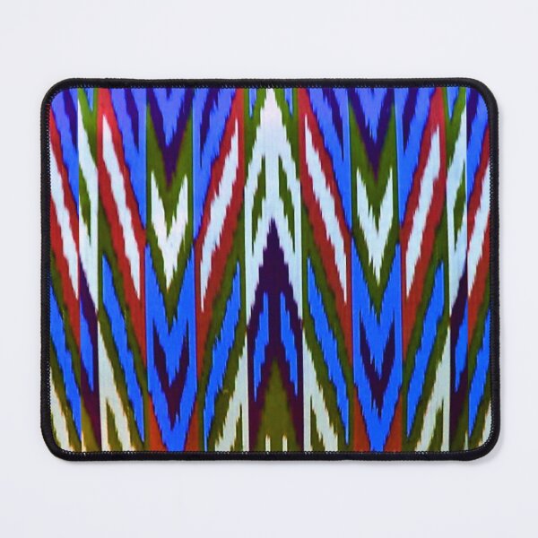 Item preview, The beams Uzbek ikat classical called atlas pattern designed and sold by LeFabriqueOuz.