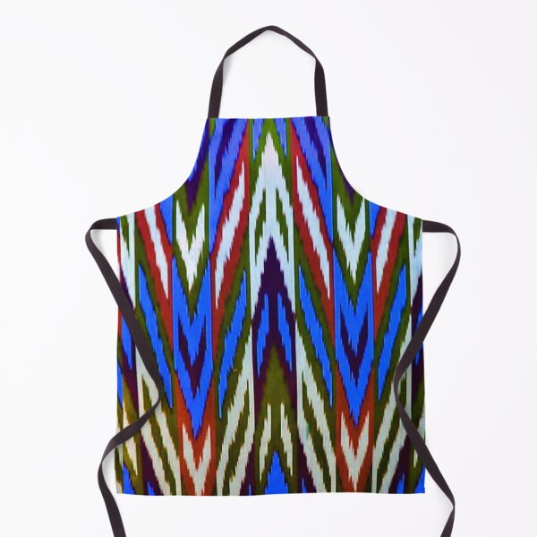 Item preview, The beams Uzbek ikat classical called atlas pattern designed and sold by LeFabriqueOuz.