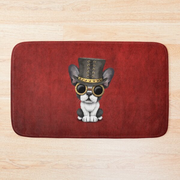 Artikelvorschau, Steampunk Französische Bulldogge Welpe Rot entworfen und verkauft von JeffBartels.