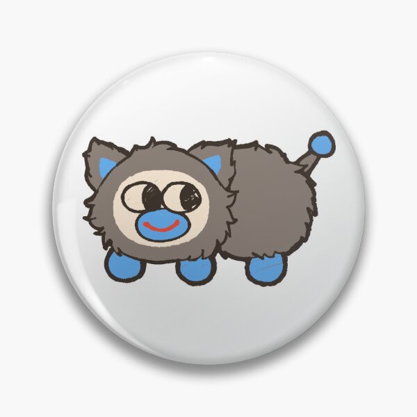 Item preview, grey fuzzy peepy (freezerburnpy) designed and sold by inushiba.