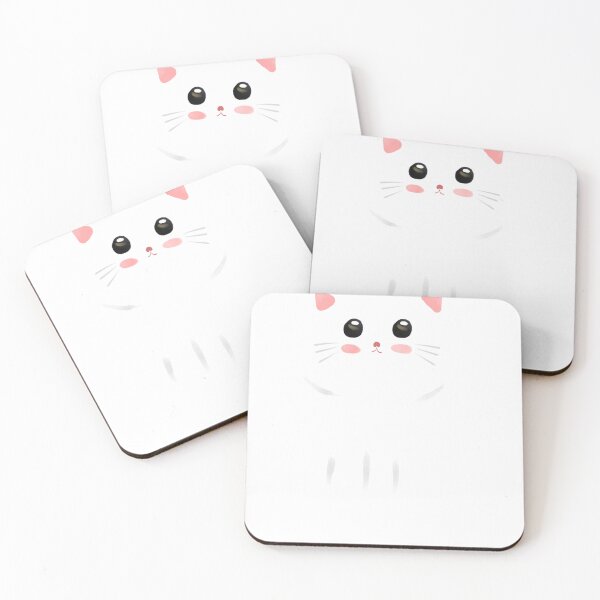 Item preview, Nice white cat design.  designed and sold by Eoqastore1.