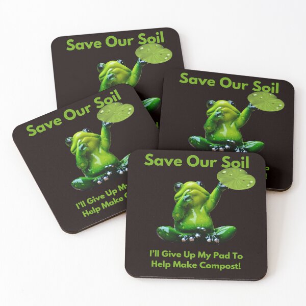 Item preview, SAVE OUR SOIL...FROG IS HELPING... designed and sold by Enhanceinner “Living The Life”.
