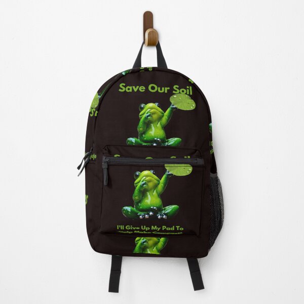 Item preview, SAVE OUR SOIL...FROG IS HELPING... designed and sold by Enhanceinner “Living The Life”.