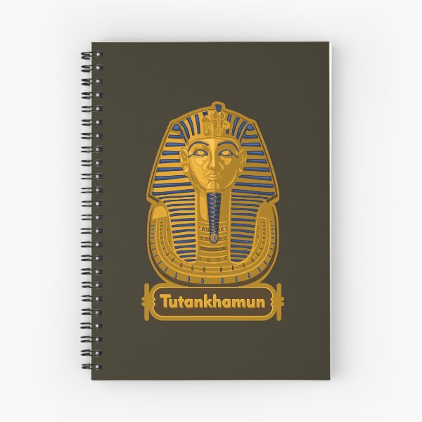 Aperçu de l'œuvre Toutânkhamon - Un garçon Pharaon d'Egypte - Le Masque d'Or - Or et Bleu créée et vendue par MoAzim.