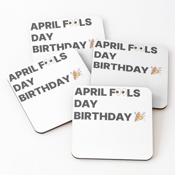 Item preview, April Fools Day Birthday designed and sold by ArtsyBits.
