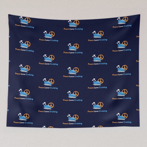 Item preview, Funny Peace Love Cruising Graphic designed and sold by manamicreates.