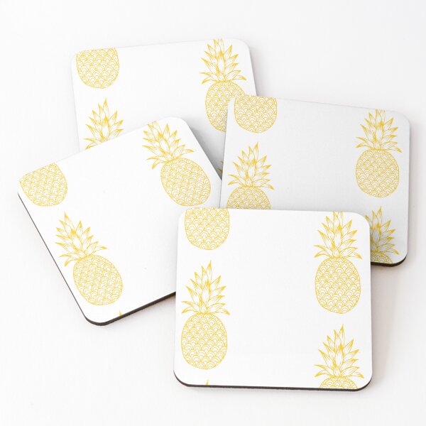 Artikelvorschau, Ananas, Ananasgold, Gelb entworfen und verkauft von Smileycreation.