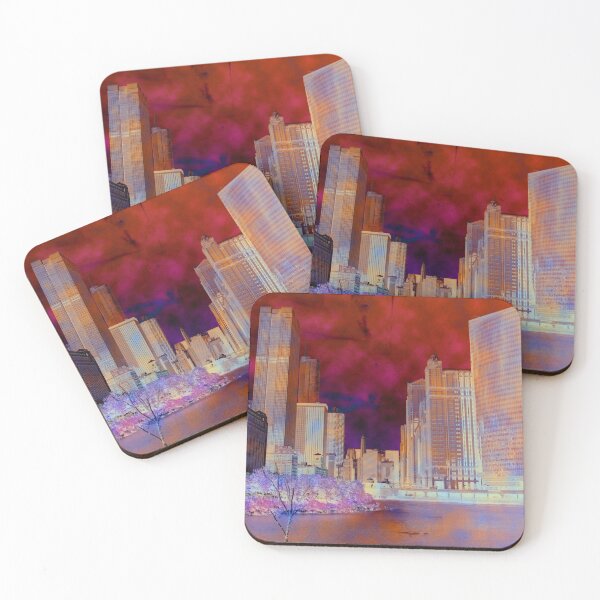 Item preview, Along Chicago River Sun Times Merchandise Mart designed and sold by BGGretchen.