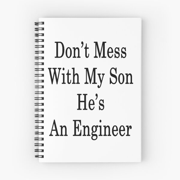Item preview, Don't Mess With My Son He's An Engineer  designed and sold by supernova23.