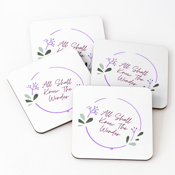 Item preview, All Shall Know the Wonder designed and sold by TheatreTreasure.