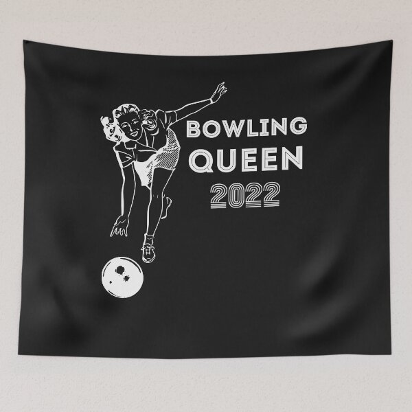 Item preview, Bowling Queen 2022 - retro design designed and sold by VitoTDesign.