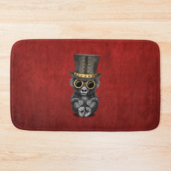 Item preview, Steampunk Baby Gorilla Red designed and sold by JeffBartels.