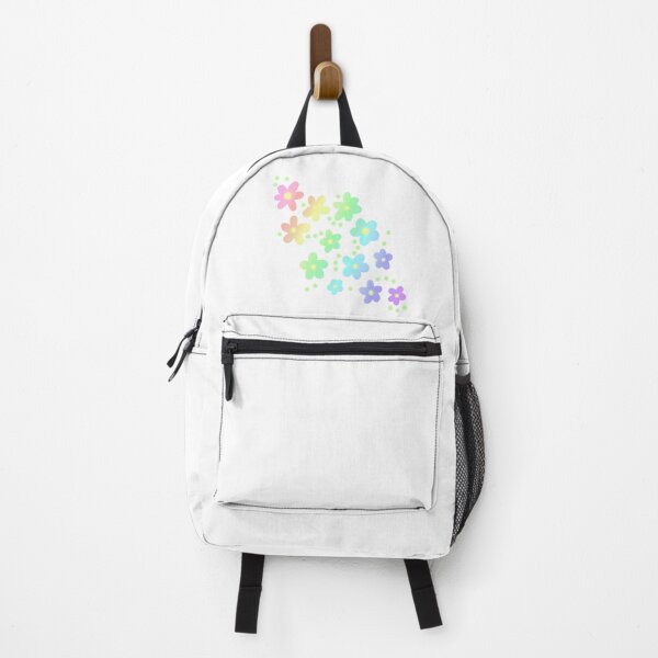 Item preview, Whimsical Pastel Rainbow Flowers designed and sold by Whoopsidoodle.