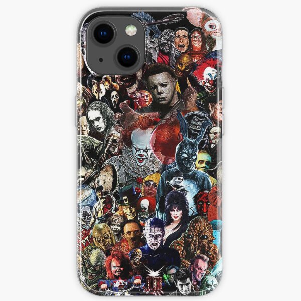 C'est une coque iphone de films d'horreur Coque souple iPhone