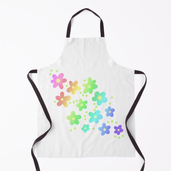 Item preview, Whimsical Rainbow Flowers designed and sold by Whoopsidoodle.