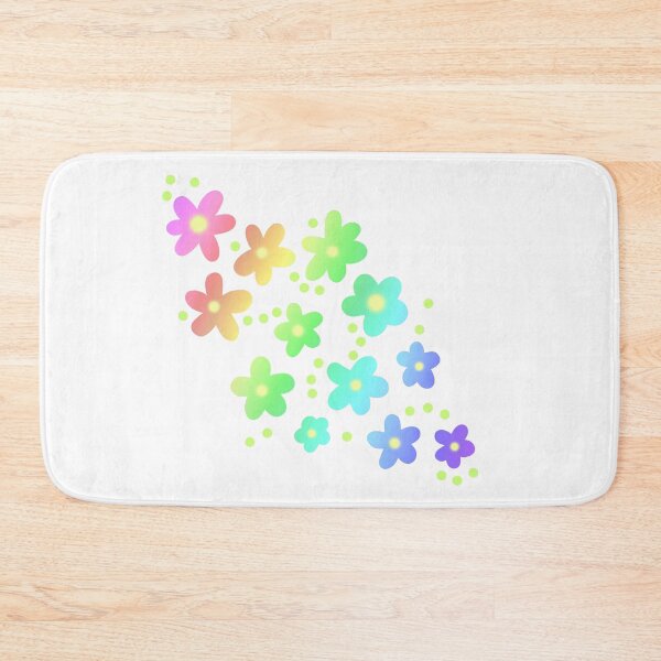 Item preview, Whimsical Rainbow Flowers designed and sold by Whoopsidoodle.