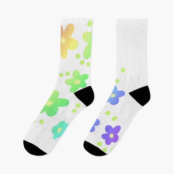 Item preview, Whimsical Rainbow Flowers designed and sold by Whoopsidoodle.