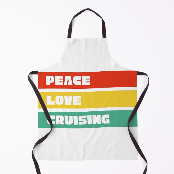 Item preview, Peace Love Cruising Vacation Gift Retro Style designed and sold by manamicreates.