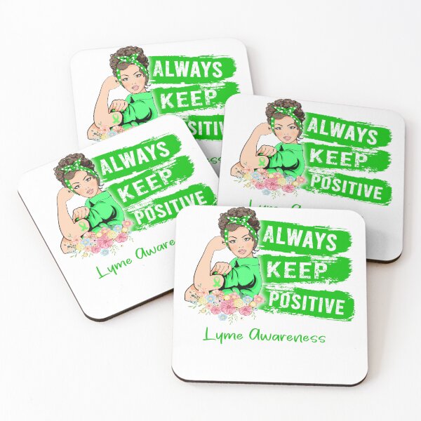Item preview, Always Keep Positive Lyme Awareness designed and sold by Sabfit.