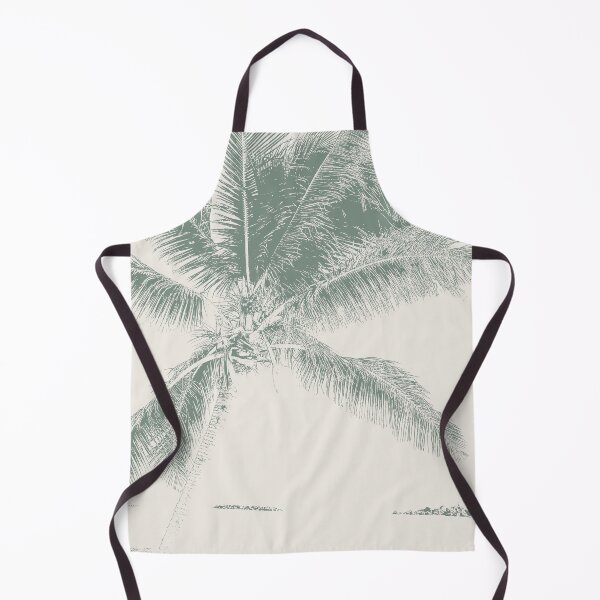 Item preview, Palm Tree in Sage Green designed and sold by ArticraftShop.