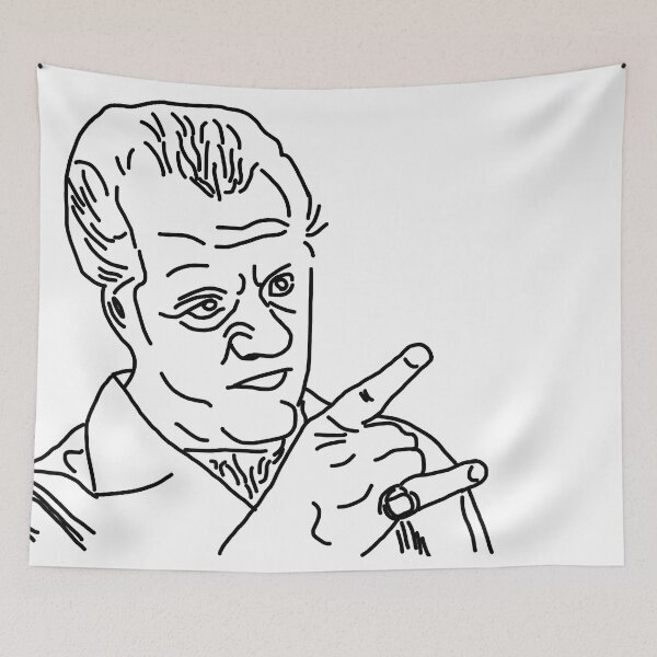 Item preview, Paulie Walnuts Line Art designed and sold by DaganSays.