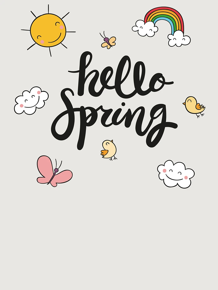 Thumbnail 6 of 6, Premium Oversized Sweatshirt, Hello Spring designed and sold by ReydaDesign.