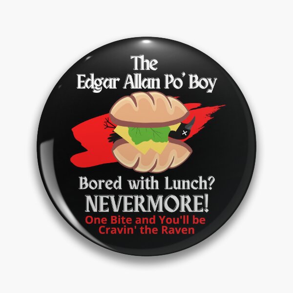 Item preview, Edgar Allan Poe Po Boy Raven Sandwich designed and sold by podguy.