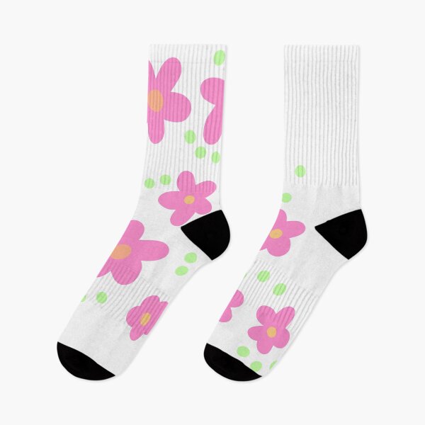 Item preview, Whimsical Pink Flowers designed and sold by Whoopsidoodle.