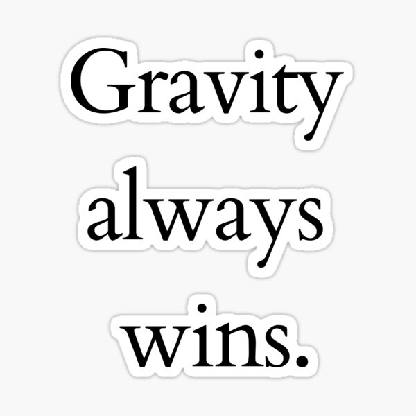 Item preview, Radiohead T Shirt - Gravity Always Wins designed and sold by Malambruno.