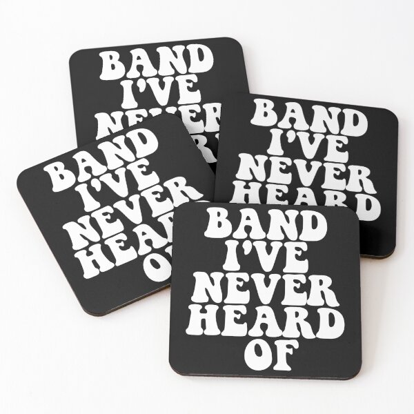 Item preview, Band I've Never Heard Of (White) designed and sold by MemfoBrand.