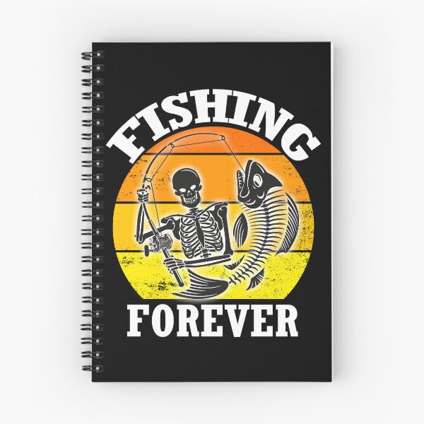 Item preview, Fishing Forever Funny Skelton Slogan designed and sold by Mrspink16.