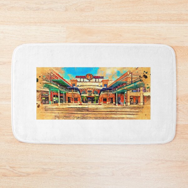 Item preview, Centro Ybor in Ybor City, Tampa - digital painting with a vintage look designed and sold by NickoPrints.