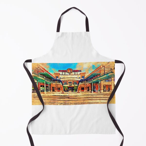 Item preview, Centro Ybor in Ybor City, Tampa - digital painting with a vintage look designed and sold by NickoPrints.